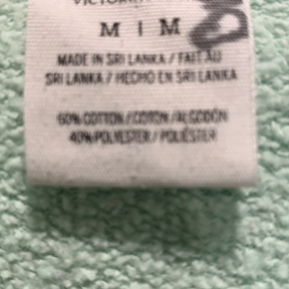 PINK VICTORIA’S SECRET SIZE M ZIP UP JACKET - Picture 4 of 5